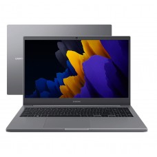 Notebook Samsung Book Intel® Celeron®, Windows 10, 4GB, 500GB, 15.6'' Full HD LED, NP550XDZ-KO4BR, Bivolt Cinza Chumbo